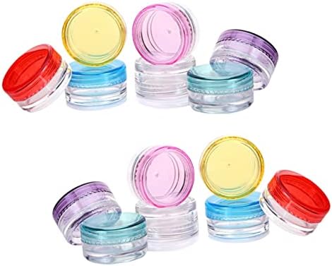 110 PCs Travel Nails Faça maquiagem Balmsassorted Balmsorted para os olhos de armazenamento cosmético G Containers