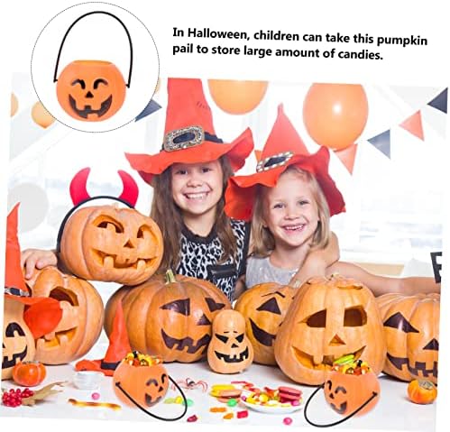 Zerodeko 12 pcs decoração cesto infantil ornamento para crianças halloween hallower halloween mini baldes