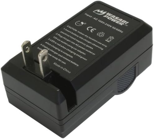 Bateria de energia e carregador Wasabi para Nikon EN-EL11 e Coolpix S550, S560