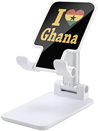 Eu amo o telefone celular Gana Stand ajustável comprimido dobrável comprimido acessórios para suporte de