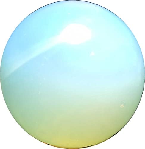 Alldomin Natural Energized Opalite Sphere Gemstone-Natural para Reiki Cura Correção Vastu