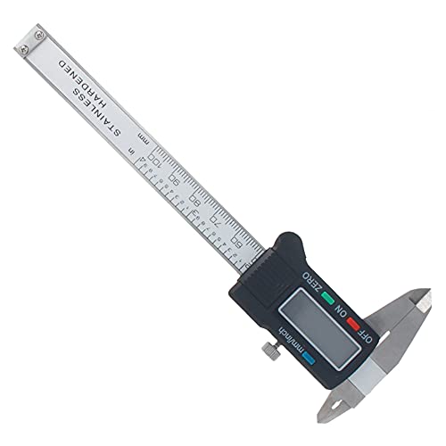 Auniwaig Digital Paliper, ferramenta de medição de pinça eletrônica de 3,94 polegadas, pinça de
