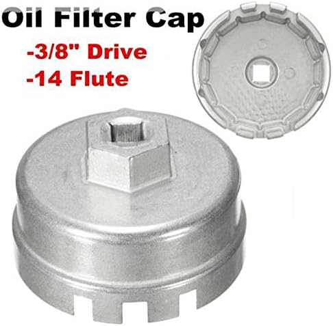 Removedor de ferramentas de alojamento da chave do filtro de óleo 14 flautas universal para Toyota