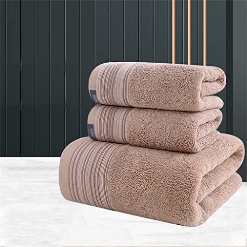 Slynsw Water Absorção de banho de lã seca rápida, além de toalha de algodão de banho grossa, toalha macia