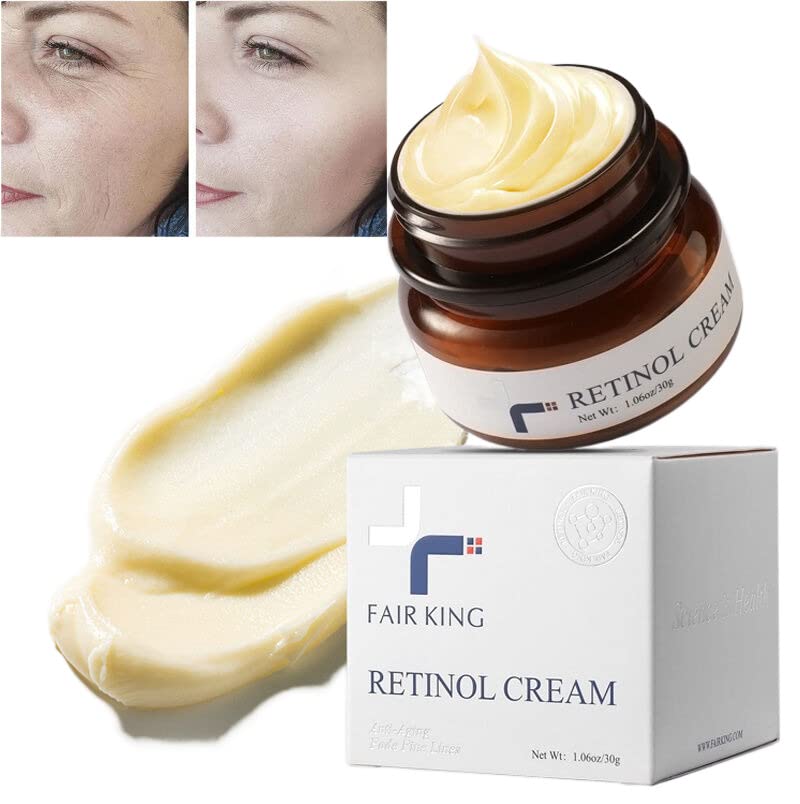 Retinol Anti-Wrinkle Face Cream desaparece linhas finas, firmando o reparo antienvelhecimento do creme