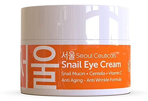 O conjunto de cuidados com a pele coreano contém potente soro de vitamina C mais creme para os olhos coreano com