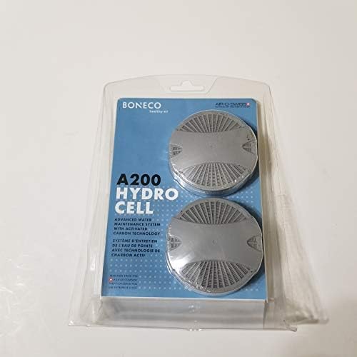 Filtro de umidificador AOS Hydro Cell AOS BONECO com carbono ativado, 2 pacote, cinza, 2 contagem
