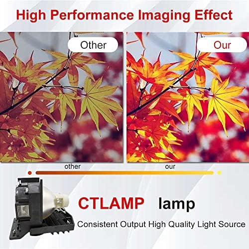 CTLAMP A+ Qualidade DT01585 Substituição Lâmpada de lâmpada com alojamento compatível com Hitachi