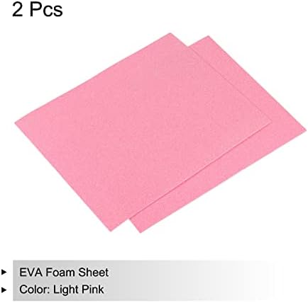 Folhas de espuma Eva Glitter Glitter Meccanity 10.8x8,4 polegadas 1,5 mm para pacote de artes e