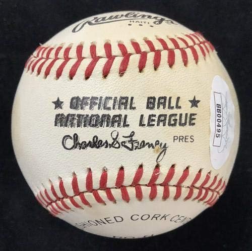 Carl Hubbell assinou beisebol Feeney New York Giants Autograph como MVP WSC HOF JSA - Bolalls autografados