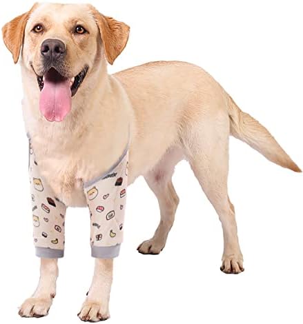 Manga de recuperação de cirurgia para cães rozkitch para pernas dianteiras, PET PEVENCE PEVENCIO DE LIMENTO PROTETOR