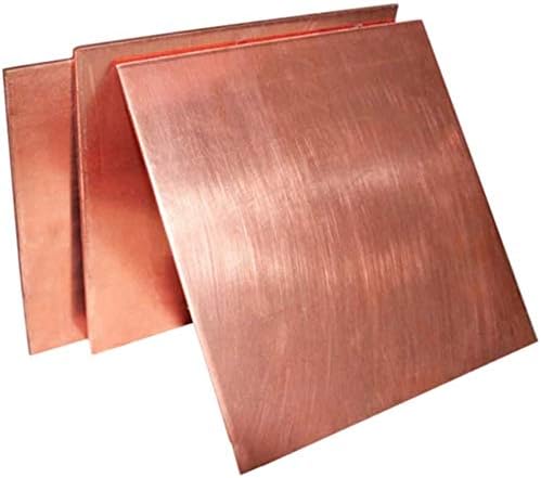 Placa de cobre de placa de latão Umky Placa de cobre roxa 6 tamanhos diferentes para, artesanato,