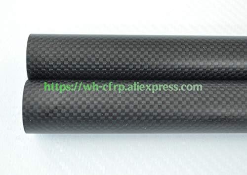 Acessórios para Hockus 12mm x 10 mm x 500 mm Tubo de fibra de carbono, com carbono completo,