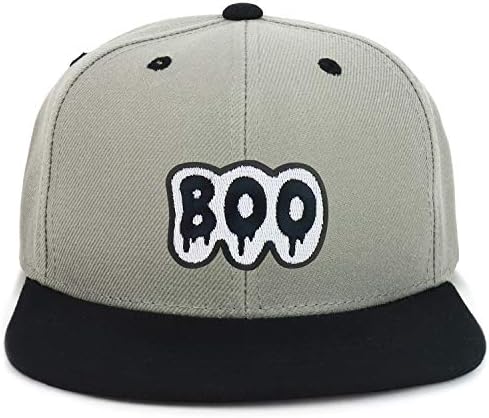 Armycrew Youth Kid's Boo Patch Flat Bill Snapback Cap de 2 tons