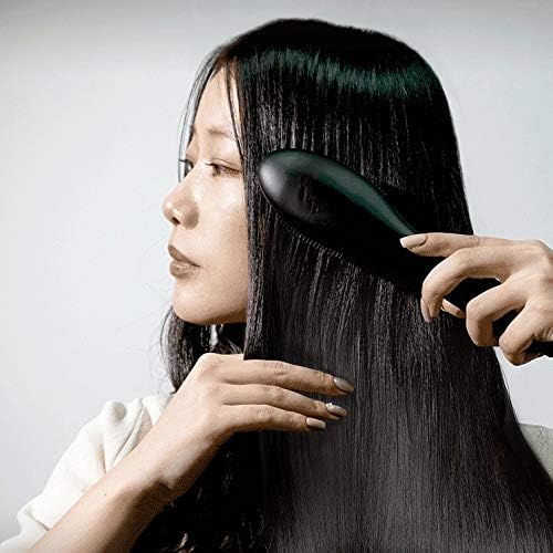 WPYYI Hair pente reto LED Temperada Display Anti-Scald Design Função de pente elétrico Aquecimento