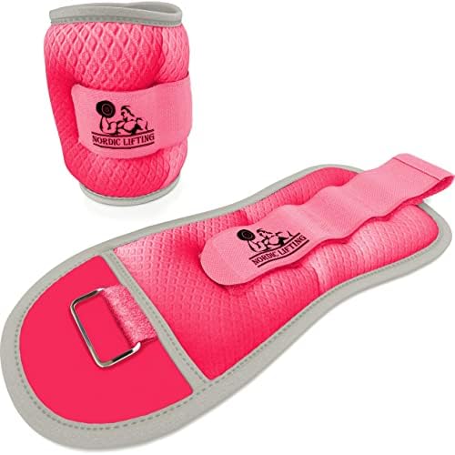 Pesos do pulso do tornozelo 2lb - pacote rosa com halteres prisma 50 lb
