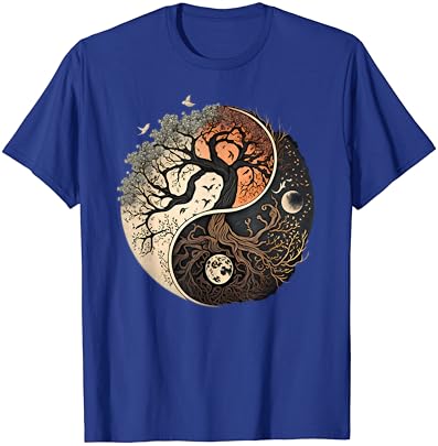 T-shirt da Árvore da Vida Yin Yang