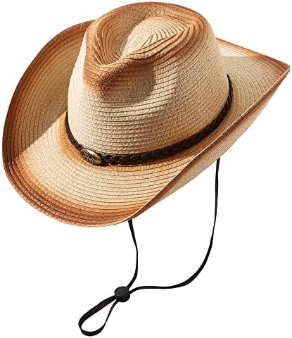 Chapéus de cowboy de palha jastore para crianças meninas meninas de meninos de verão chapéu de chapéu de fivela