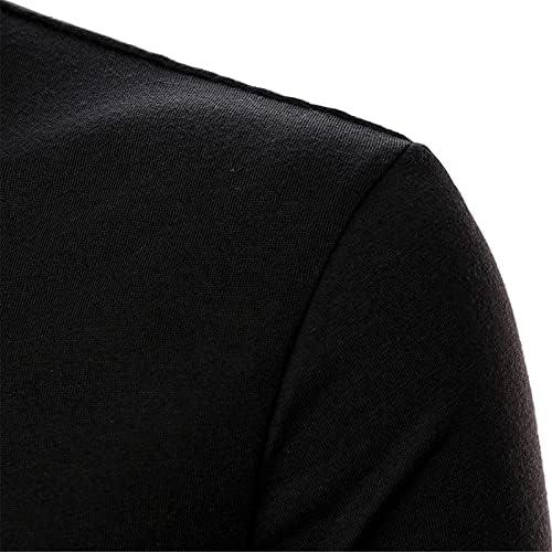 Xzhdd 2022 camisas de pólo masculinas, botão de placket de primavera de mola de manga longa Casual Slim Fit Contrast