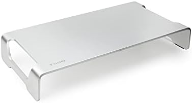 ToQ TQMR0004 - Stand para monitores/laptops, alumínio, prata