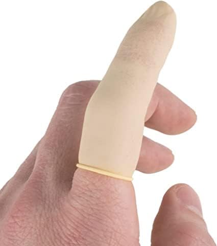 Tecido de látex protetor Cots de dedo X-Large, 144 PCs-MS-80552