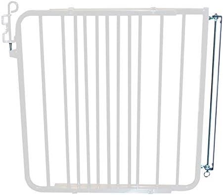 CARDINAL GATES Auto-bloqueio portão de estimação, branco