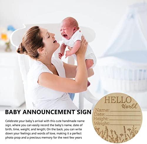 KUMPROHU NASCIMENTO NOBRE SINAL, Hello World Newborn Sign | Anúncio de nascimento do bebê, sinal de menina