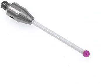 CMM Touch sonda caneta de 3 mm de bola de rubi m4 haste cerâmica 40 mm de comprimento