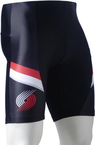 NBA Portland Trail Blazers shorts de ciclismo masculino