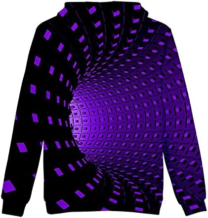 Hoodie de pulôver masculino do Hehoah, impressão 3D de impressão 3D do unissex Blouse de camisas