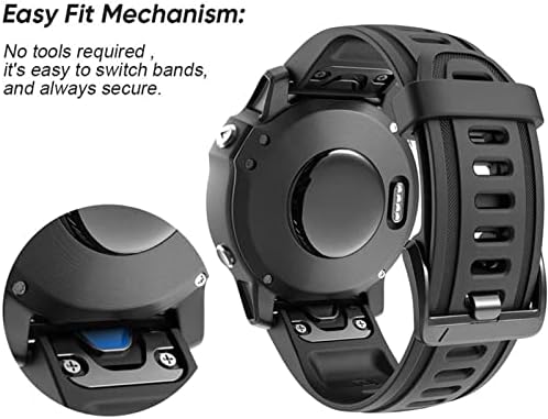 Bandkit Smart Watch Band 20mm Substituição Banda de relógio para Garmin Fenix ​​7s 6s/6s Pro