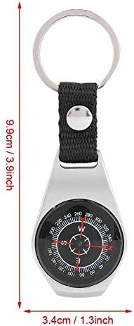 SDFGH Durável, guia de mão -chave Durável Guia de Navigação Mini Liga de Zinco Ring Compass ao ar
