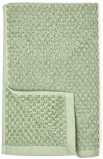 Basics odor resistente a toalha de banho texturizada, 30 x 54 polegadas - 4 -PACK, algodão, cerceta