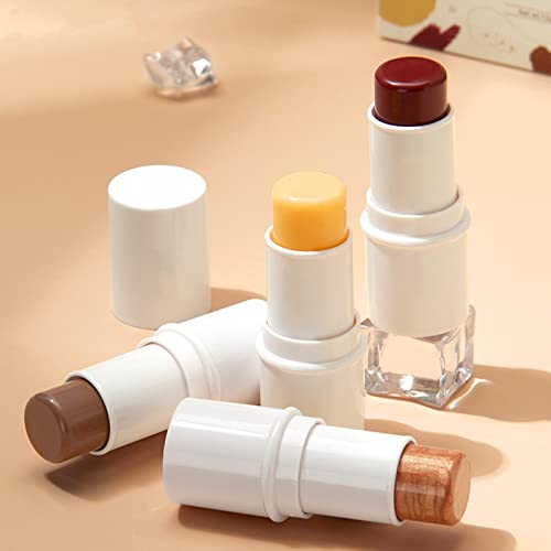 Conjunto de bastões de cosméticos 4 em 1 em U-Shinein, 4 pacotes de caneta cremosa para bochechas,