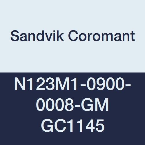 Inserção de ranhura de carboneto corocut de coroas de Sandvik, geometria GM, grau GC1145, revestimento de