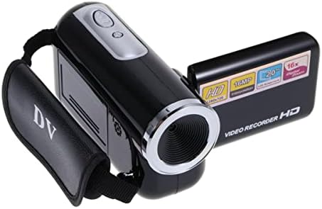 Solustre Digital Video Camera DV Mini Video Video Video de 16 milhões de Pixels 2,0 polegadas LED Flash
