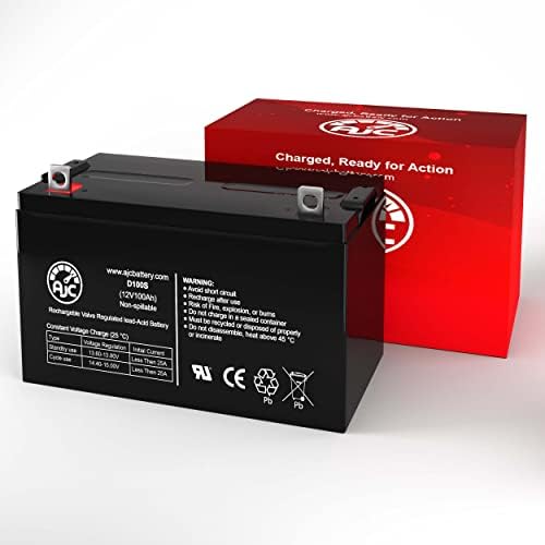 Power-Sonic PS-121000 AP 12V 100AH ​​Bateria de chumbo com chumbo-esta é uma substituição da marca AJC