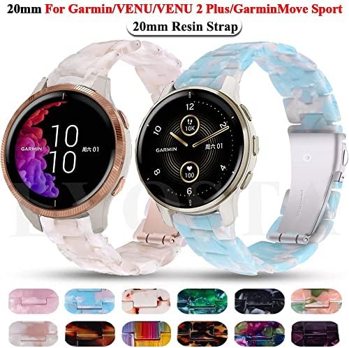 Modband Resin Smart Watch Bands para Garmin Venu2/Venu 2 Plus Sq Straps Garminmove Sport Forerunner 245