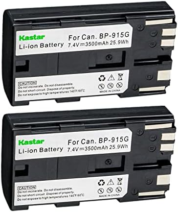 KASTAR BP-915G Substituição de 2 pacote de bateria para o QI de Fase Um, Fase Um com QI do laser, Fase