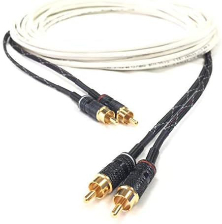 200 pés estéreo rca plenum cl3p cabo de áudio macho para macho por conexão de cabo personalizada