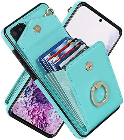 Casos de flip de telefone de proteção para smartphone compatíveis com a caixa de carteira Samsung Galaxy S20 Plus