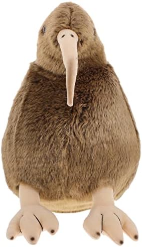 Tehaux Kiwi Bird Toy macio Animal de pelúcia