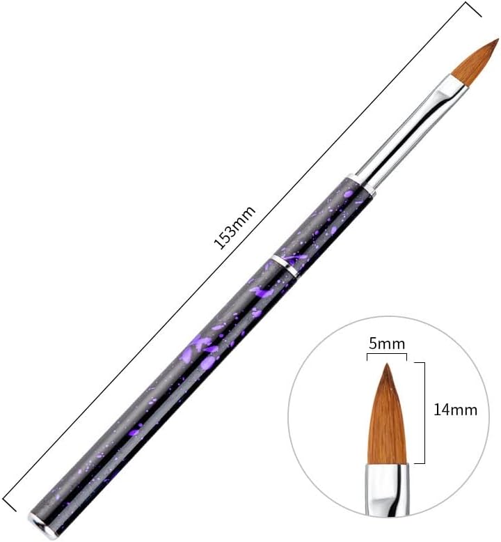 Liuzh manicure pintando pincel caneta metal listras acrílico desenho de unhas de desenho de linhas de gel ferramentas