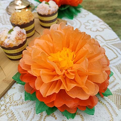 MybbsHower Tissue Pom Pom Poms Festa de Flores Decoração de Cenário para Casamentos Aniversário