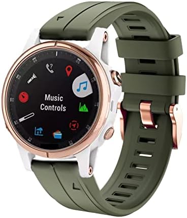 Mopz Smart Watch Band Strap para Garmin Fenix ​​7s/5s/5s Plus/6s/6s Pro RELUGHADO EASTILHOFFIT D2 Delta