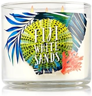 Bath & Body Works Fiji White Sands Scent Candle 3 Wick 14,5 onças