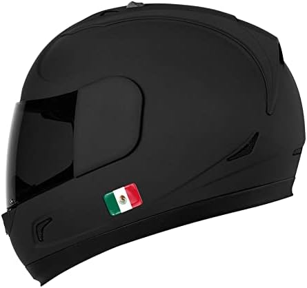 2 x 3d México Nacional de bandeira adesiva cúpula impermeável e decalques protegidos UV Capacete de