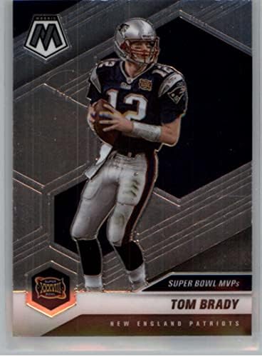 2021 Panini Mosaic 282 Tom Brady New England Patriots Super Bowl MVP Cartão de negociação de
