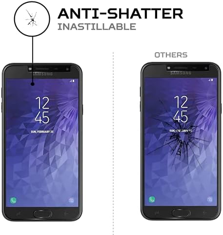 Protetor de tela Antishock Anti-Shatter Anti-Scratch Compatível com Samsung Galaxy J4