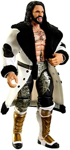 Mattel WWE Seth Rollins Elite Collection Action Figura, Articulação de luxo e detalhes semelhantes